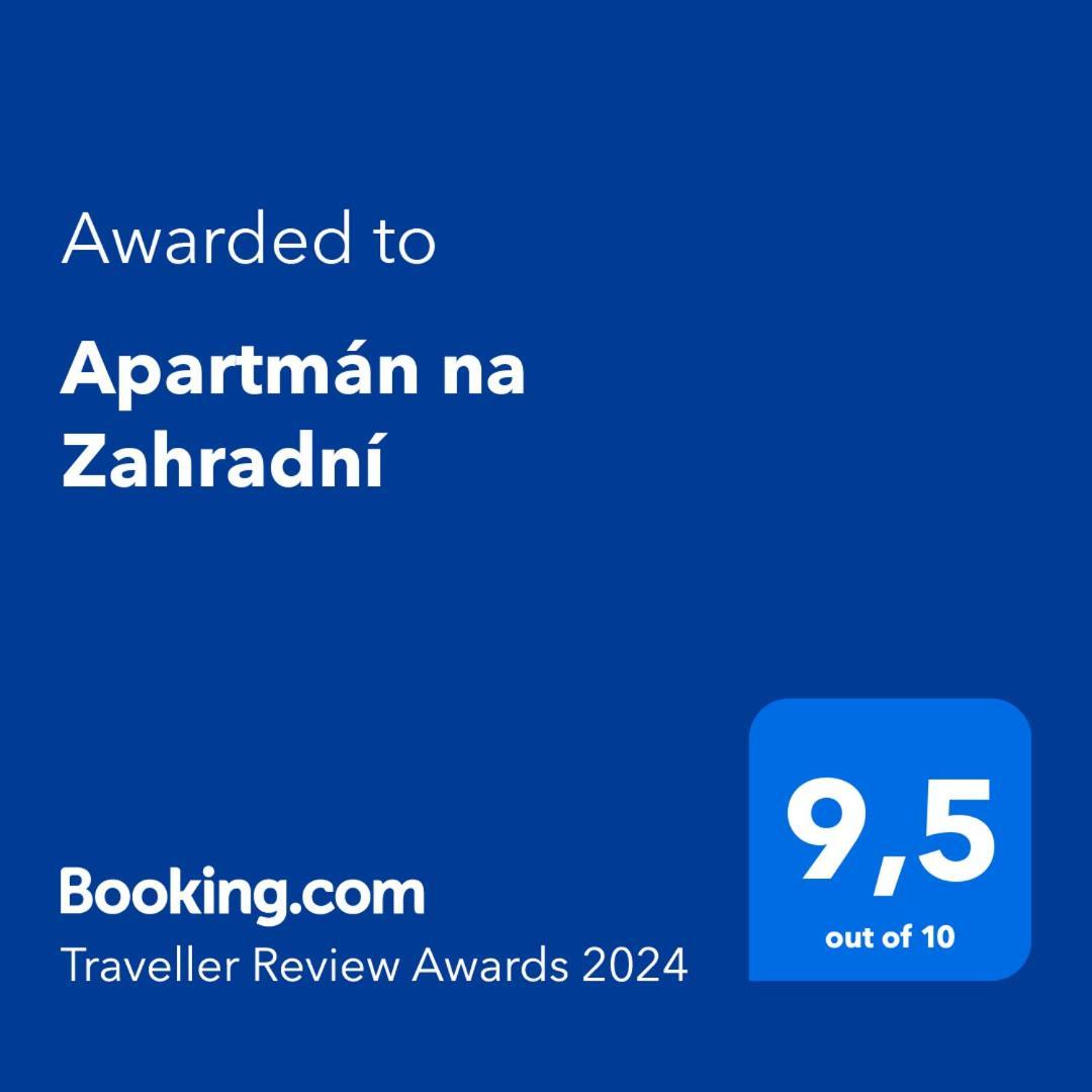 Apartman Na Zahradni Kyjov  Kültér fotó